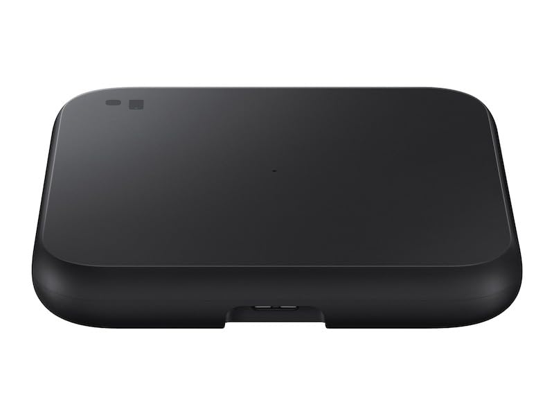 SAMSUNG Wireless Charger Fast Charge Pad (2021), Universally Compatible with Qi Enabled Phones (US Version), Black, 9W - color: Black