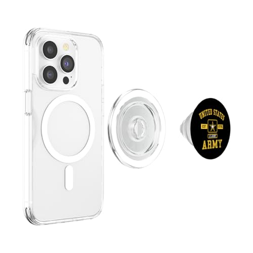Army Military Pride PopSockets PopGrip for MagSafe - style: Magnetic PopGrip