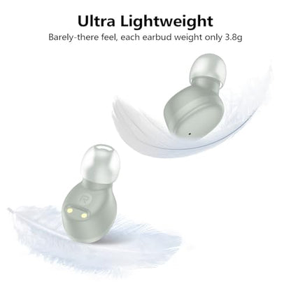 kurdene Wireless Earbuds Bluetooth 5.3 Light Weight in Ear Headphones - color: Light Blue