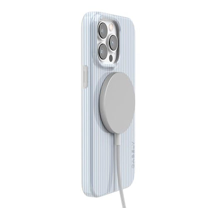 Casely iPhone 14 Pro Case | Marina Lines | Tiny Pinstripe | Compatible with MagSafe | Classic Ultra Thin Design - color: Marina Lines | Tiny Pinstripe, size: Iphone 14 Pro