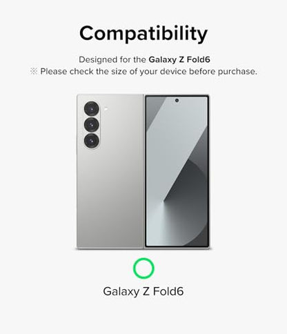 Ringke for Samsung Galaxy Z Fold 6 Camera Lens Protector [2 Pack] - size: Galaxy Z Fold 6