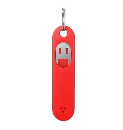 2Pcs Sim Card Removal Tool Phone Chip Remover Unlock Chip Sim Card Tray Eject Pin Tool Needle Opener Ejector with Detachable Keychain Charm for Smart Phone (Red, 4.6x1.2cm) - size: Red