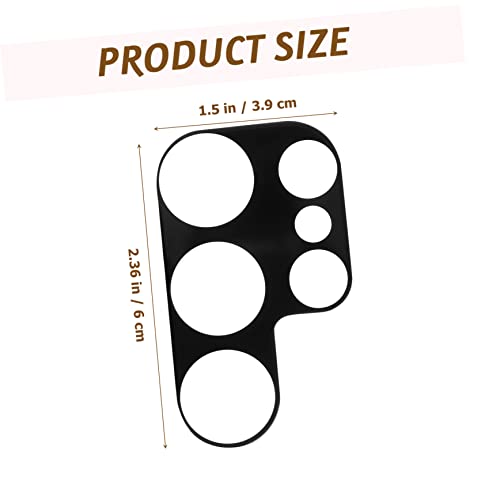 4pcs Camera Screen Protector Phone Lens Protector Tempered Glass Film Full Cover Rear Lens Cover Dustproof Scratch-resistant