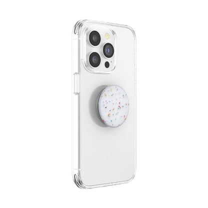PopSockets Adhesive Phone Grip, Holder- Circus Regrind - color: White PopOut, style: Adhesive