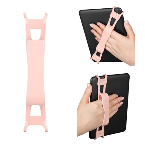 CoBak Secure Hand Strap for Ebook Reader, Lightweight, Elastic, Blush - color: Blush
