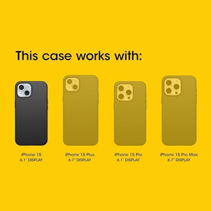 OtterBox iPhone 15, iPhone 14, & iPhone 13 (Only) - Defender Series MagSafe Case - Green Intrigue - Built-in Magnets - Screenless - Rugged & Durable - with Port Protection - Holster Clip Included - color: Green Intrigue, style: MagSafe