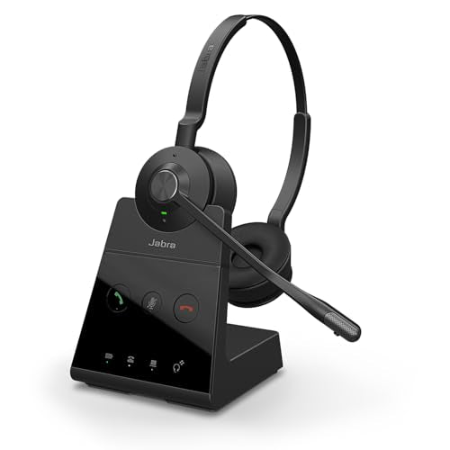 Jabra Engage 65 SE (Second Edition) Wireless Dual-Ear Headset, Black - style: Dual-Ear