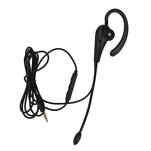 Ejoyous USB Headset with Mic, Single Ear Wired Work Headphone with Noise Cancelling Microphones, Light Monaural Earpiece Headset for Phone Computer Call Center Office (Type-C) - style: Type-C