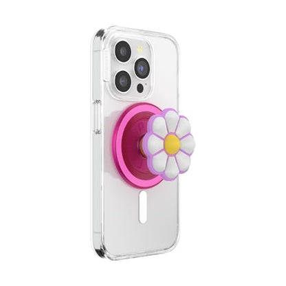 PopSockets Phone Grip for MagSafe, Magnetic Holder- Doodle Daisy Boca - color: Doodle Daisy, style: MagSafe