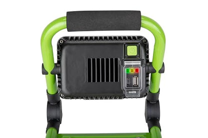 POWERSMITH Rechargeable LED Work Light 1500 Lumen Foldable Magnetic Stand, USB Port for Charging Mobile Devices, All Metal Construction PWLR015FM - size: 1500 Lumens