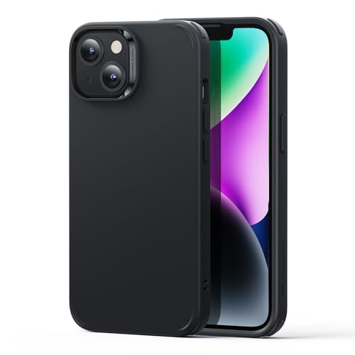 ESR for iPhone 14/iPhone 13 Case, Compatible with MagSafe, Shockproof Military-Grade Protection, Scratch-Resistant Back, Magnetic Phone Case for iPhone 14/iPhone 13, Classic Hybrid Case, Black - color: Black, size: iPhone 14/13 6.1 inch