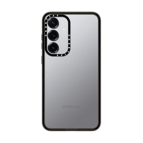 CASETiFY for Galaxy S25+ Case - Impact Clear Black | 8.2 ft. 4x Military Grade Drop Protection | Black - color: Clear Black, size: Galaxy S25+ (6.7")