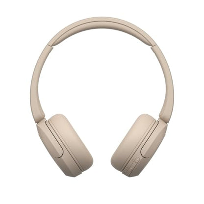 Sony WH-CH520 Wireless On-Ear Bluetooth Headphones with Mic, Cappuccino - color: Cappuccino