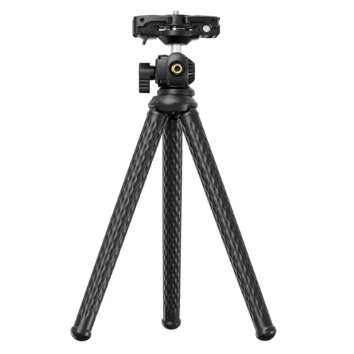 NEEWER TP34 Camera Tripod w Remote, Mini Flexible Vlog Phone Tripod Stand
