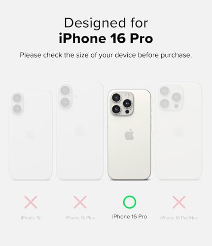 Ringke for iPhone 16 Pro Screen Protector [Easy Slide Privacy, 2 Pack] - size: iPhone 16 Pro