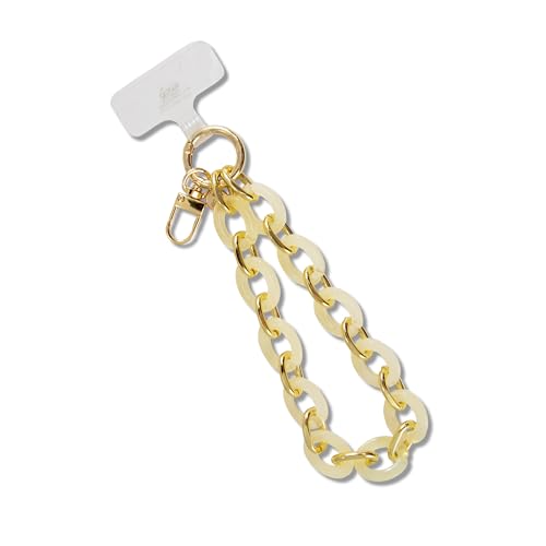 Sonix Phone Wristlet - Detachable Universal Smartphone Wrist Strap, Hands-Free Lanyard Cellphone Bracelet with Tether Tab - color: Ivory Marble
