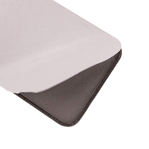 Slim Credit Card Holder for Back of Cell Phone, Stretchy Ultra Lycra 3M Self Adhesive Phone Pocket Stick On Wallet for ID Credit Card Pocket for iPhone Android Galaxy (Gray+White+Black) - color: Gray+White+Black