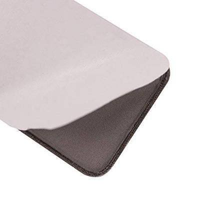 Slim Credit Card Holder for Back of Cell Phone, Stretchy Ultra Lycra 3M Self Adhesive Phone Pocket Stick On Wallet for ID Credit Card Pocket for iPhone Android Galaxy (Gray+White+Black) - color: Gray+White+Black