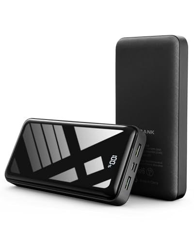 Portable Charger Power Bank 50000mAh 22.5W Fast Charging USB C Battery Pack - color: Blcak