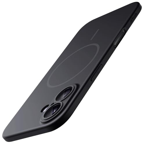 JETech Magnetic Slim Case for iPhone 17, Black - color: Black, size: iPhone 17