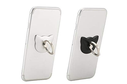 Cat Cell Phone Holder,360 Rotation Phone Ring Kickstand,Universal Cell Phone Ring Grip for Almost All Phones,Pad