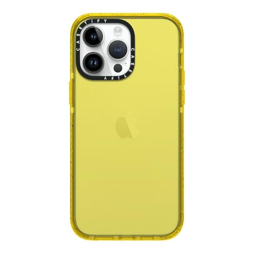 CASETiFY for iPhone 14 Pro Max Case - Impact Yellow | Slim Fit | 8.2 ft. 4x Military Grade Drop Protection | Yellow - color: Yellow, size: Iphone 14 Pro Max (6.7")
