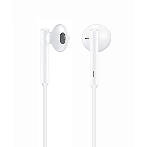 2 Pack Premium in-Ear Headphones with 3.5mm Plug: Control Music, Phone Calls & Volume with Built-in Remote - Works with All Devices That Have a 3.5mm Headphone Jack. Wired Earbuds.