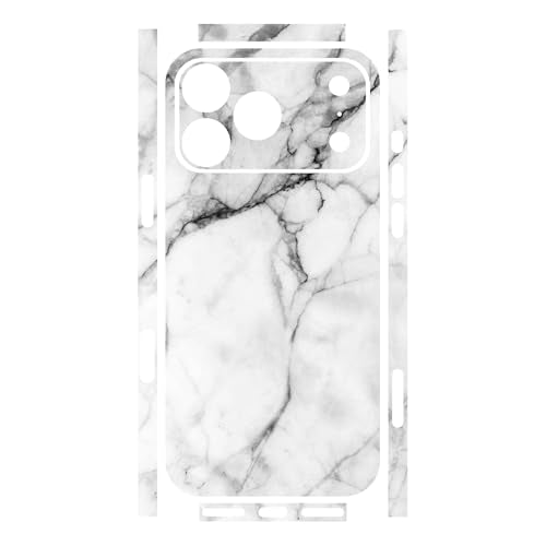 Skin Wrap Compatible with 13/14/15/16/17 Pro Max (White, 17 Pro Max) - color: White, size: 17 Pro Max