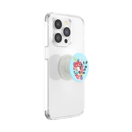 PopSockets Adhesive Phone Grip, Holder, Phone Stand, Mushroom - Shroom Blooms - color: Shroom Blooms