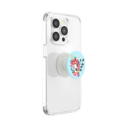 PopSockets Adhesive Phone Grip, Holder, Phone Stand, Mushroom - Shroom Blooms - color: Shroom Blooms