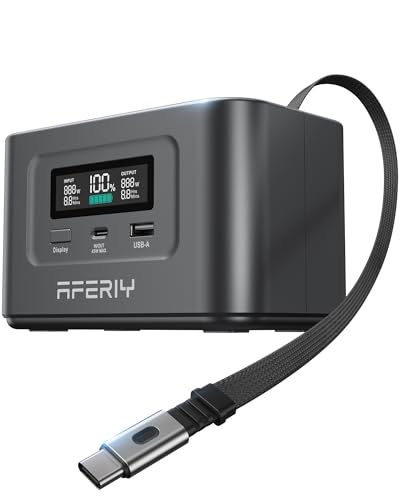 AFERIY Nano100 31000mAh Power Bank Station,100W PD Laptop Portable Charger - color: Nano100-A