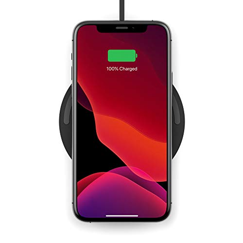 Belkin 10W Wireless Charging Pad, Qi Charger for iPhone, Galaxy - style: 10W 1-pack (OLD Version)