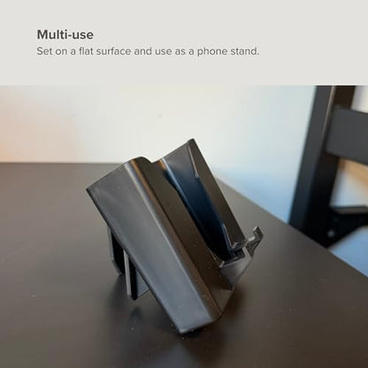 BunkDoc Bedside Phone Holder for Bunk Beds, Lofted Beds, Cribs, Bed Frames, Dorm Room Accessories, Bunk Bed Accessories