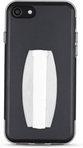 Gear Beast Universal Cell Phone Grip - Ultra Slim Elastic Finger Holder & Phone Stand - color: Pure White