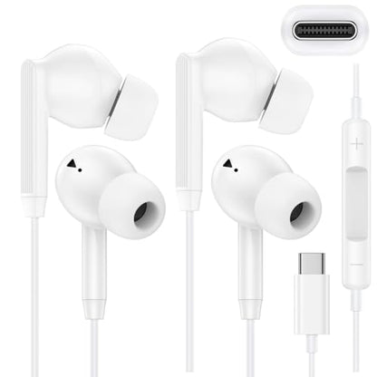 Earbuds Wired for iPhone 18 17e 17 Pro Max 17Pro Air Pods 16e 16 Plus USB C