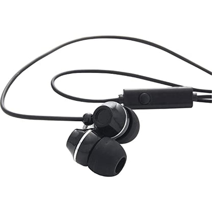 Verbatim Stereo Earphones with in-Line Microphone for Calls and Music - style: with Mic