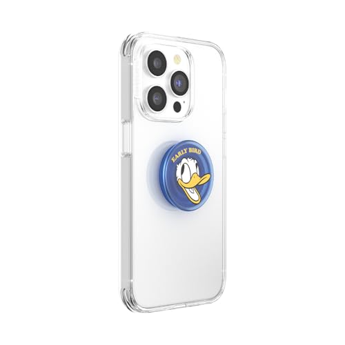 PopSockets Adhesive Phone Grip, Holder- Donald Early Bird - color: Donald Early Bird, style: Adhesive