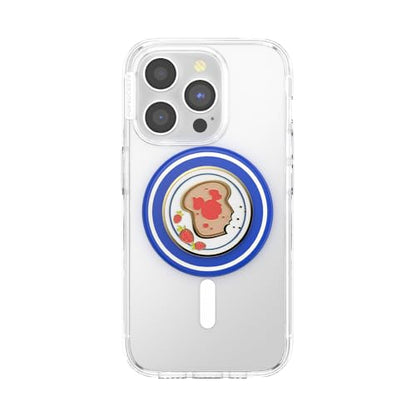 PopSockets Phone Grip for MagSafe, Magnetic Holder- Mickey Toast - color: Mickey Toast, style: MagSafe