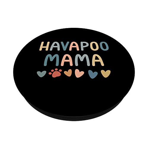 Havapoo Mama Doodle Dog Mom PopSockets Swappable PopGrip