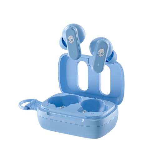 Skullcandy Dime 3 Wireless In-Ear Bluetooth Earbuds - Preppy Blue - color: Preppy Blue