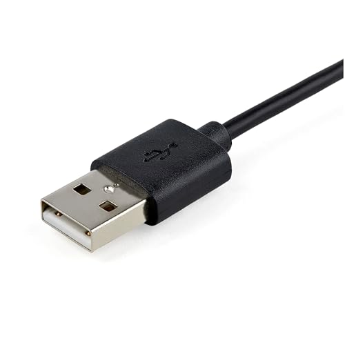 StarTech 3.3ft/1m USB-A to USB-C Right-Angle Charging Cable, 3A (USB2AC1MR) - size: 3 ft / 1m, style: USB 2.0 - C to A