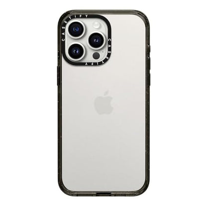 CASETiFY for iPhone 15 Pro Max Case - Impact Clear Black | Slim Fit | 8.2 ft. 4x Military Grade Drop Protection | Black - color: Clear Black, size: Iphone 15 Pro Max (6.7")