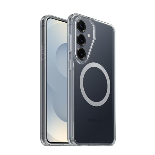 OtterBox Samsung Galaxy S26+ Symmetry Series Case- Clear, Thin, Phone Case for Samsung Galaxy, Built-in Fast Charge Magnets & Rasied Edges - color: Clear, style: S26+