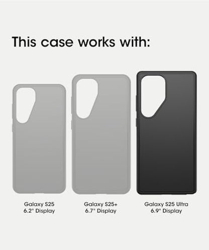 OtterBox Samsung Galaxy S25 Ultra Symmetry Series Clear Magnet Case - Stardust Clear/Glitter