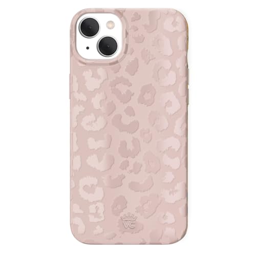 VELVET CAVIAR Leopard Cheetah Print Phone Case for iPhone 15 for Women - Compatible with MagSafe - 10ft Drop Tested - Girly Cute Protective Designer Cover - Nude Neutral Beige Aesthetic - color: Nude Leopard, size: 15