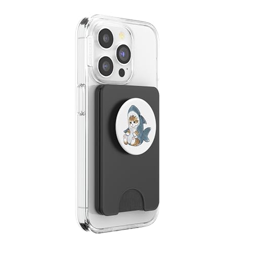 My cat is a Shark PopSockets PopWallet for MagSafe - style: Magnetic PopWallet