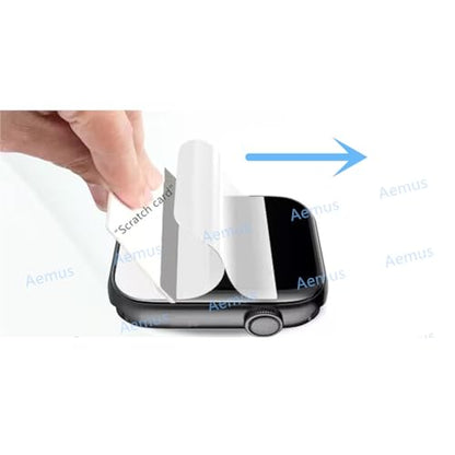 Screen Protector Compatible for TOOBUR IDW16 Smart Watch 1.95" (6 PACK) Flexible Full Coverage TPU Film Compatible for OCTANDRA SmartWatch