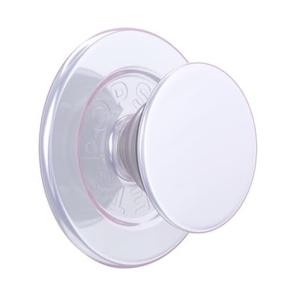PopSockets Phone Grip for MagSafe, Magnetic Holder- Iridescent White - color: Iridescent White, style: MagSafe