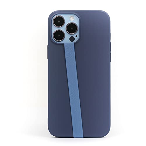 TFY Non-Slip Elastic Hand Strap Holder for Smartphones Universal 2 pcs - color: Blue