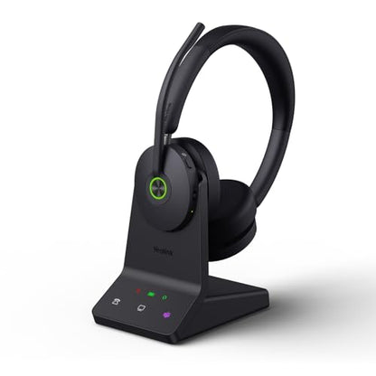 Yealink WH68 Duo Wireless Headset DECT and Bluetooth 606ft Range Hybrid ANC - style: WH68 Teams